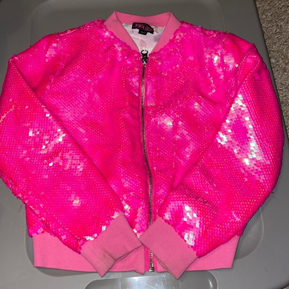 Fancy pink sequins jacket